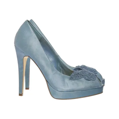 High heels (Blue) from Bianco