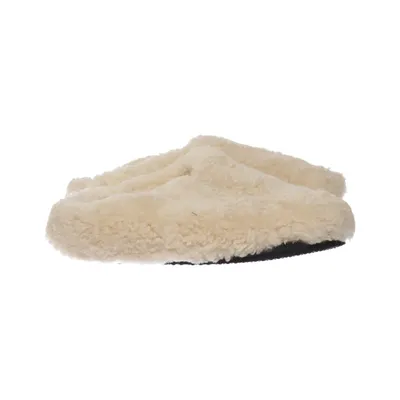 Slippers (Beige) from Shepherd Leather, Wool