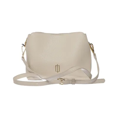 Shoulder-bag (Beige) from Ginger Accent Faux leather