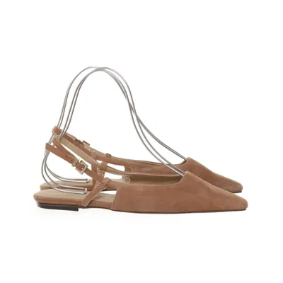 Sandaler (Brun) från H&M Mocka, Skinn