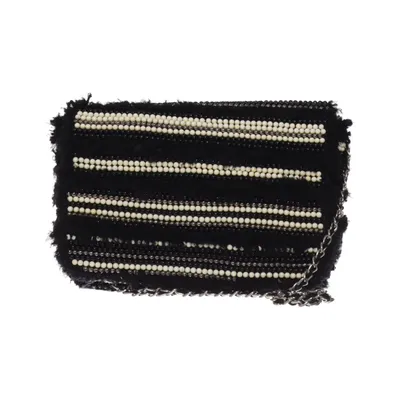 Skuldertaske (Sort, Hvid) fra Zara Basic Collection Bomuld