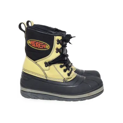 Laced boots (Black, Yellow) from Fuego