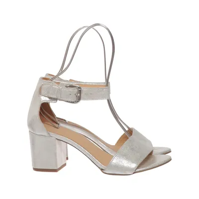 High heel sandals (Silver) from Manfield Leather