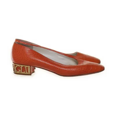 High heels (Orange, Gold) from Bruno Magli