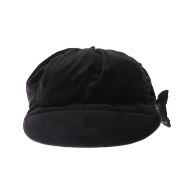 Newsboy hat (Sort) fra Coline Akryl, Bomuld, Polyester