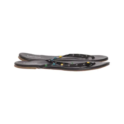 Flip-flops (Black, Multicolored) from Kensie