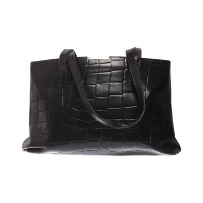 Shoulder-bag (Black) from Disser Leather