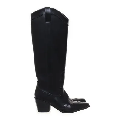 Stövlar (Svart) från Boohoo Skinnimitation