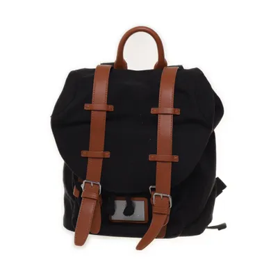 Ryggsäck (Svart, Brun) från Gaston Luga Bomull, Polyuretan