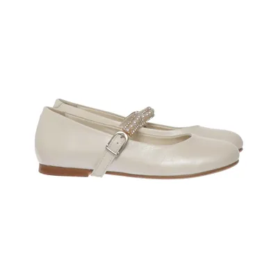 Ballerines (Blanc) de Oca-Loca Cuir
