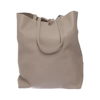 Handbag (Beige) from Zwillingsherz Leather