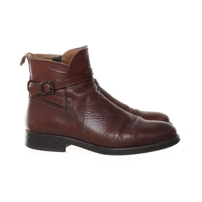 Heeled boots (Brown) from Alberville Leather