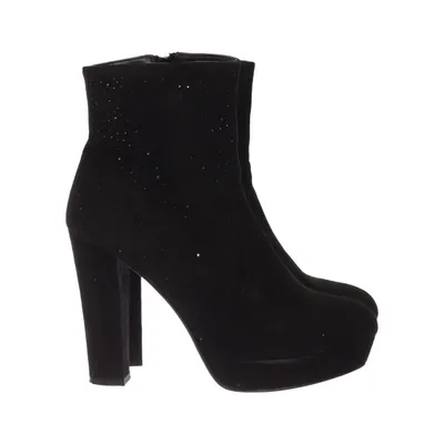 Heeled boots (Black) from CHC Shoes