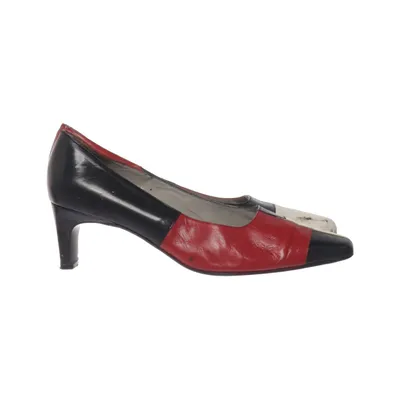 Hakken (Zwart, Rood, Wit) van Gennia Leer