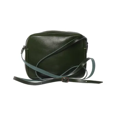 Axelremsväska (Grön) från Leather Centre Skinn
