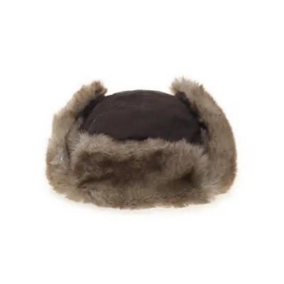 Trapper hat (Brown) from Napapijri Polyamide, Polyester, Fur