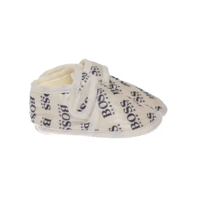 Baby slofjes (Wit, Zwart) van Hugo Boss