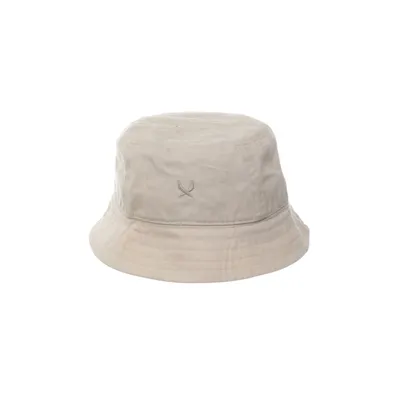 Bucket hat (Beige) van SOC Katoen