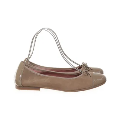 Ballet flats (Beige) from Paul Vesterbro Suede