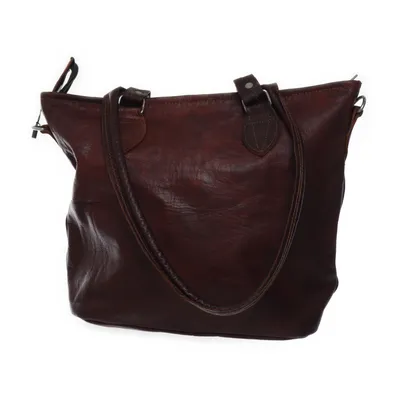 Shoulder-bag (Brown) from Gusti Leder Leather
