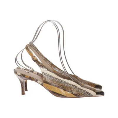 Sandales à talons hauts (Beige, Multicolore) de Martinelli Cuir