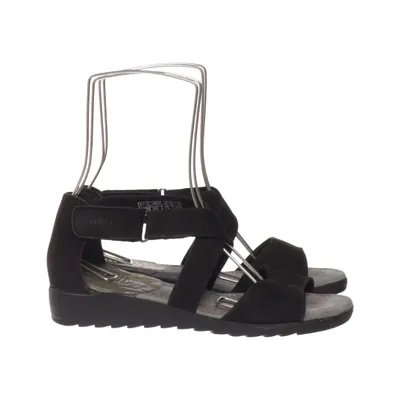 Sandals (Black) from Footflexx Leather