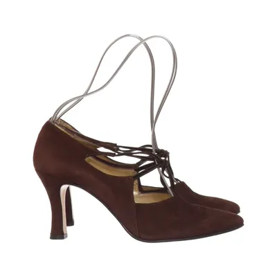 Escarpins (Marron) de Morgan Taylor Cuir