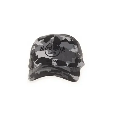 Baseballkeps (Grå, Flerfärgad) från Hard Rock Bomull