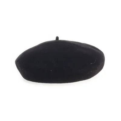 Baret (Zwart) van Woolmark Wol