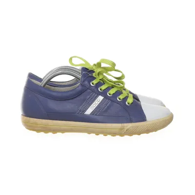 Sneakers (Blå, Hvid, Grøn) fra Ecco Læder