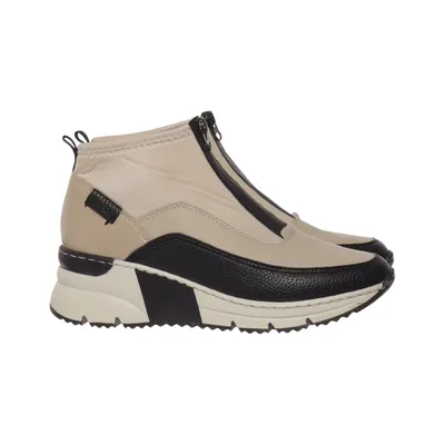 Ankelstøvler (Beige, Sort) fra Rieker