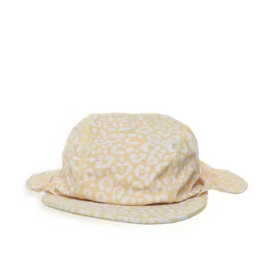 UV-keps (Gul, Vit) från Kuling Elastan, Återvunnen polyester