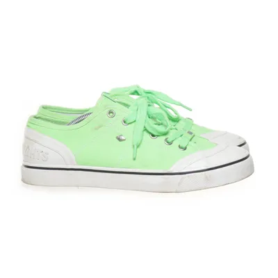 Canvas shoes (White, Green) from British Knights