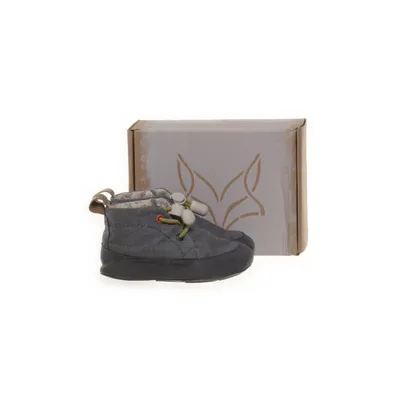 Baby slofjes (Grijs) van Wildling