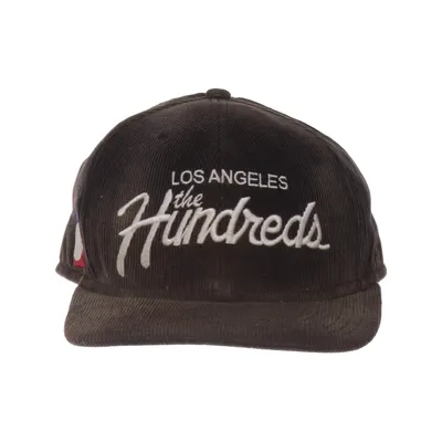 Baseball-Mütze (Schwarz) von The Hundreds Baumwolle