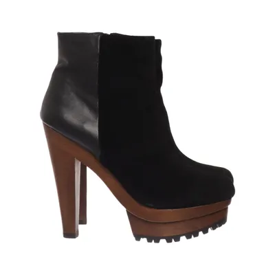 Heeled boots (Black, Brown) from Friis & Company Leather