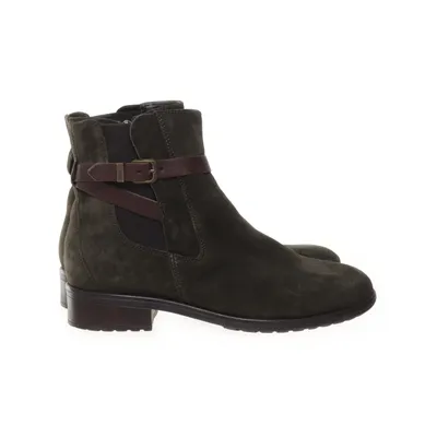 Heeled boots (Green) from Luftpolster Leather