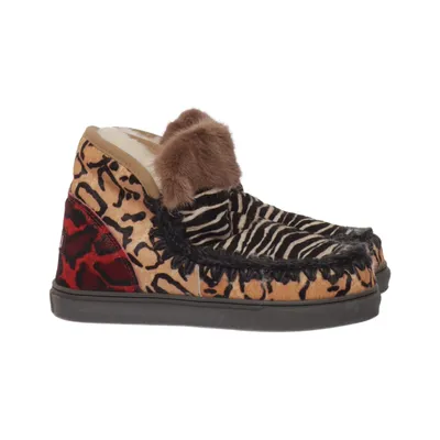 Bottines (Noir, Multicolore) de Mou Cuir