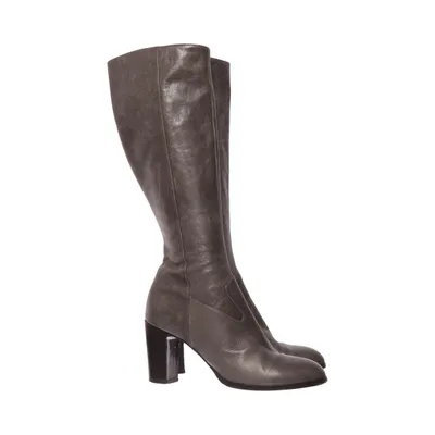 Bottes (Gris) de Enrico Antinori Cuir