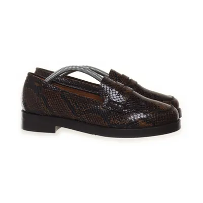 Loafers (Bruin, Meerkleurig) van Souliers Sézane Leer