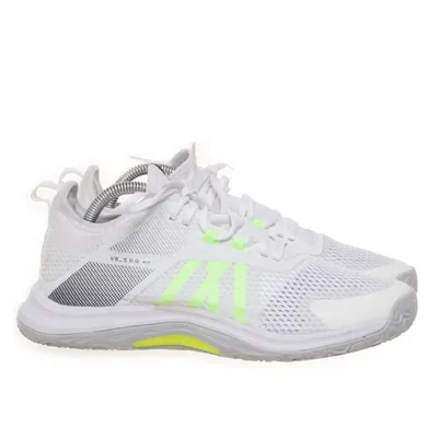 Träningsskor (VS500 FIT MEN WHITE/YELLOW) från Kipsta