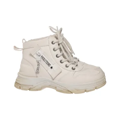 Bottes à lacets (Blanc) de Nexus