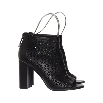 High heel sandals (Black) from What For