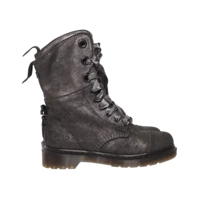 Kängor (Grå, Silverfärgad) från Dr. Martens Skinn