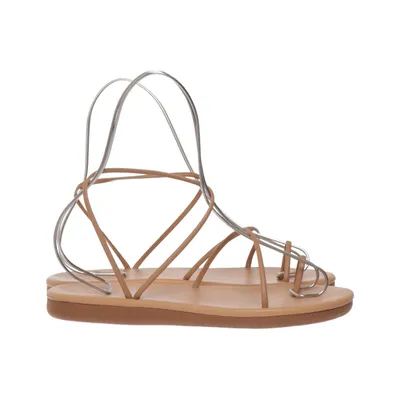 Sandalen (Beige) van Ancient Greek Sandals Leer