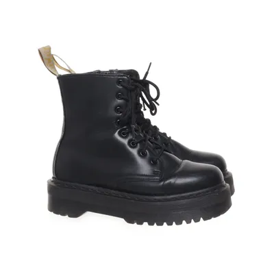 Laced boots (Black) from Dr. Martens Faux leather