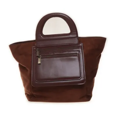Handbag (Brown) from By Anthropologie