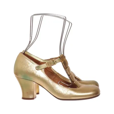 Escarpins (Or) de Chie Mihara Cuir