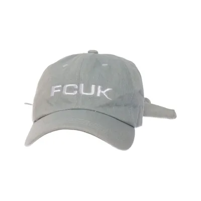 Casquette de baseball (Gris) de French Connection Coton, Polyester, Viscose