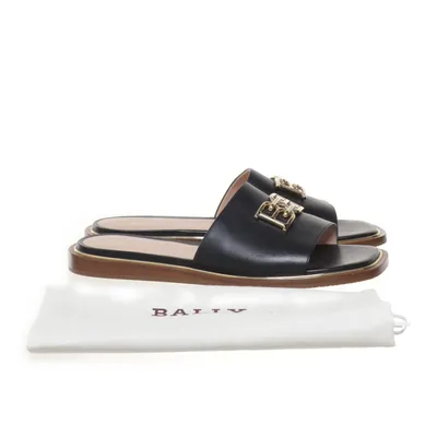 Mules (Noir, Or) de Bally